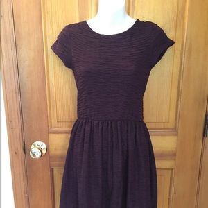 Anthropologie Kimchi Blue Plum Color Dress Size S